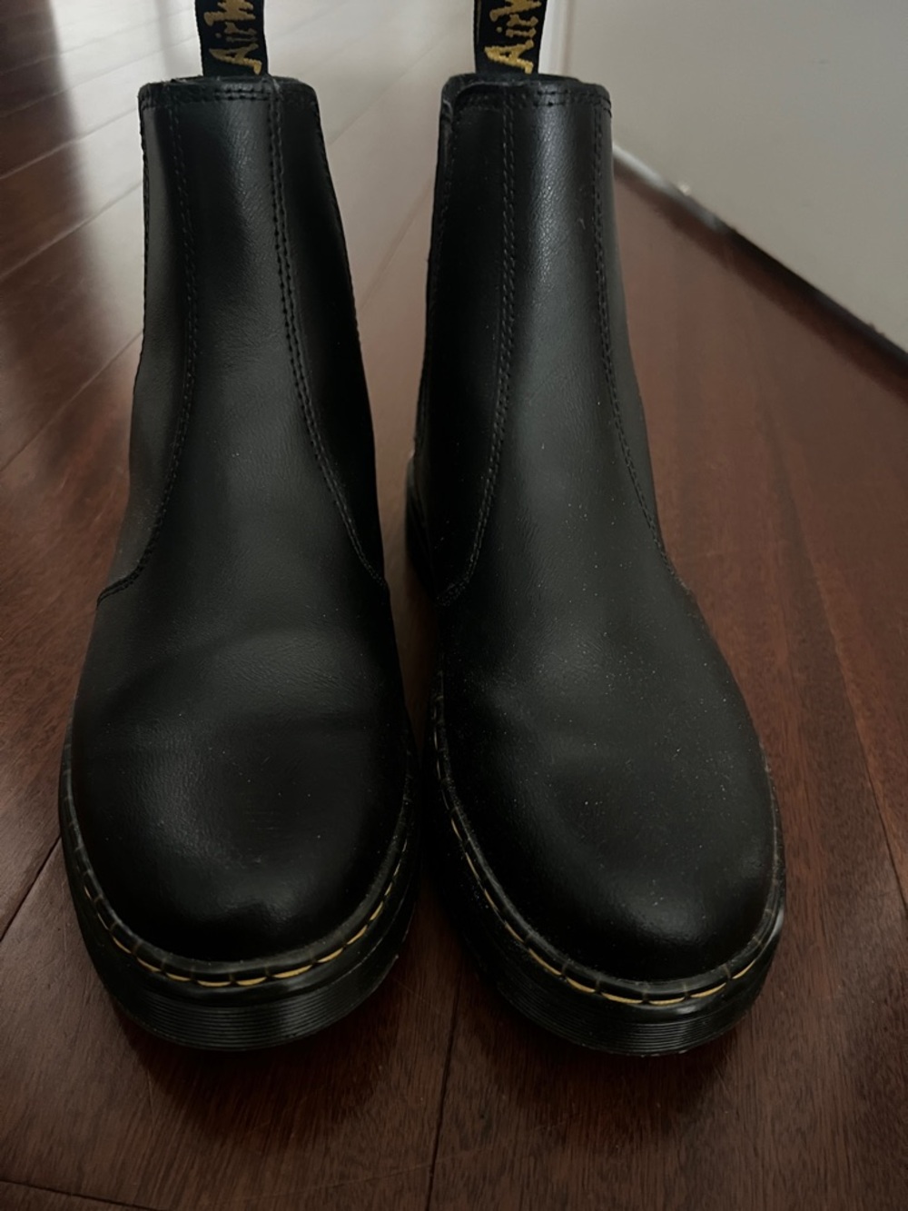 Dr. Martens Black Chelsea Ankle Boots